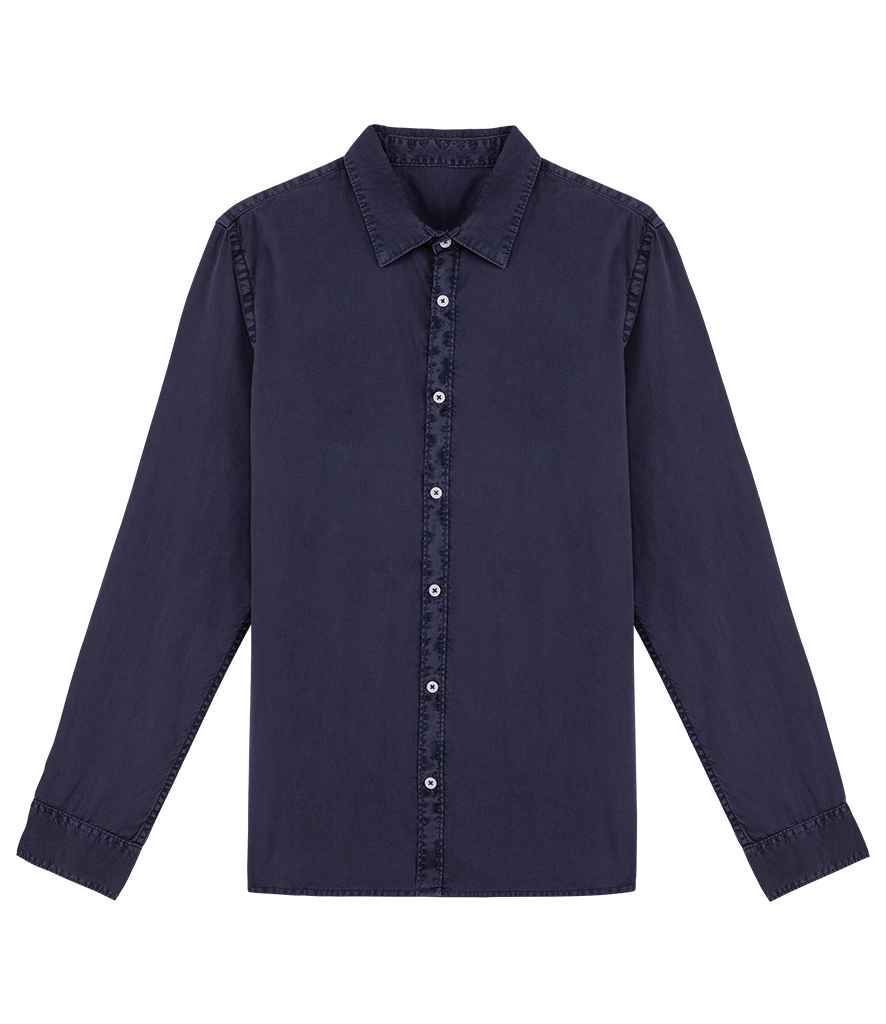 Organic Washed Long Sleeve Shirt