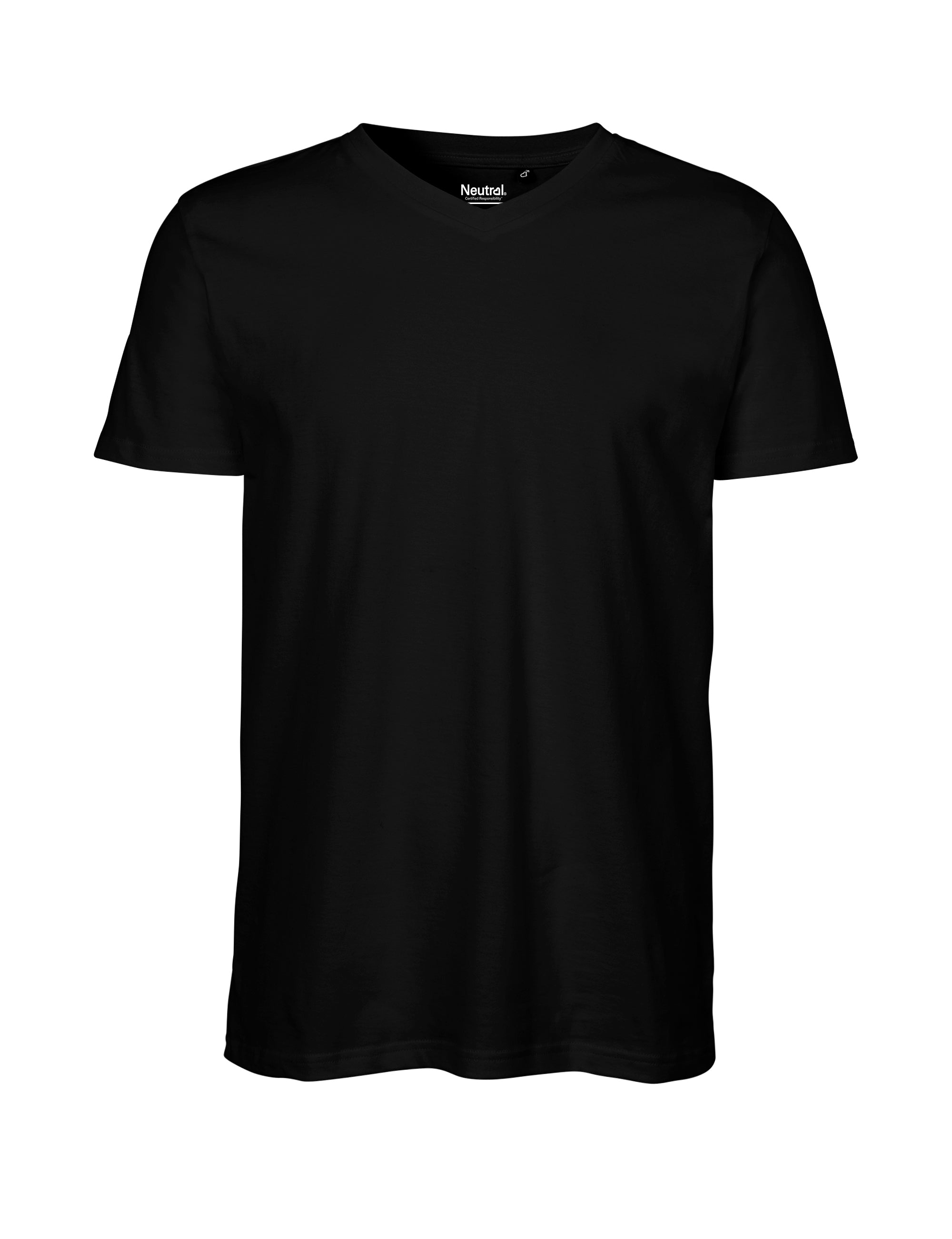 Fairtrade Organic V-neck T-shirt: Mens