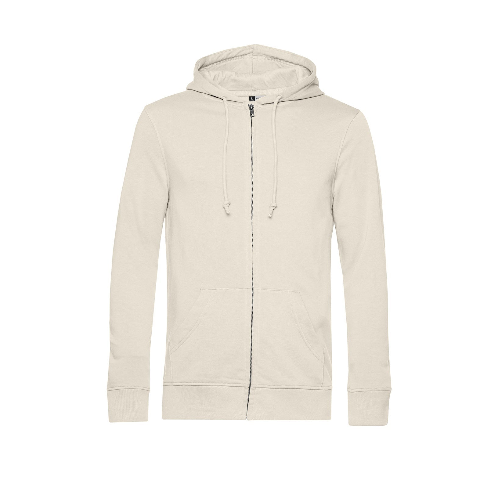 Organic Essential Zipped Hoodie: Mens