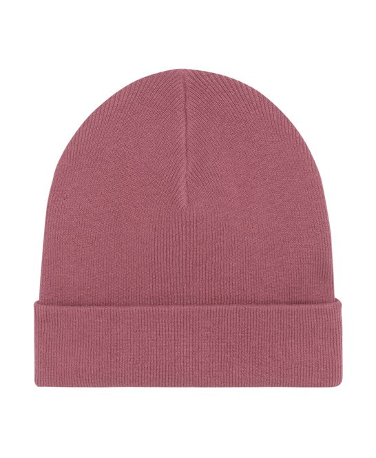 Rib Beanie: Organic and Recycled