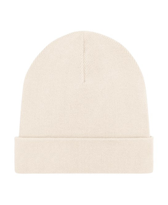 Rib Beanie: Organic and Recycled