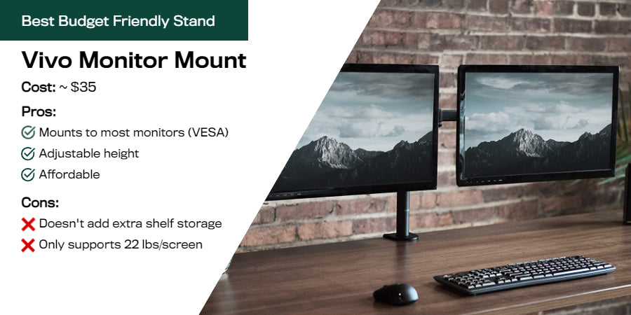 best alternative wide monitor riser