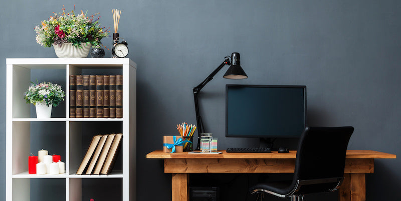 standard bookshelf desk storage