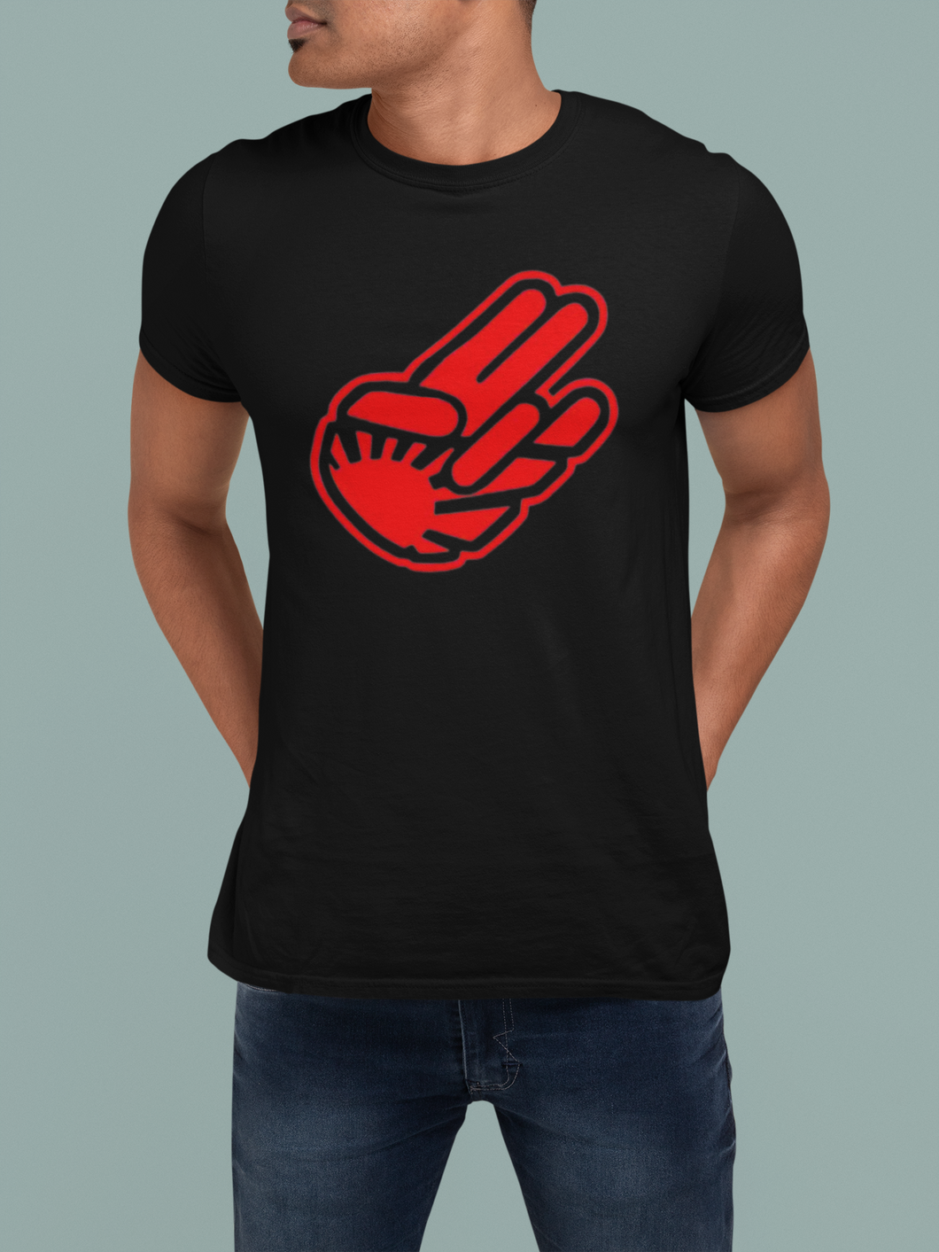 JDM Finger Regular Tee – Funsize Industries