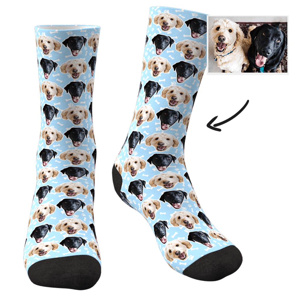 Socks With Pet Faces Australia / Personalised Socks Uk Custom Printed ...