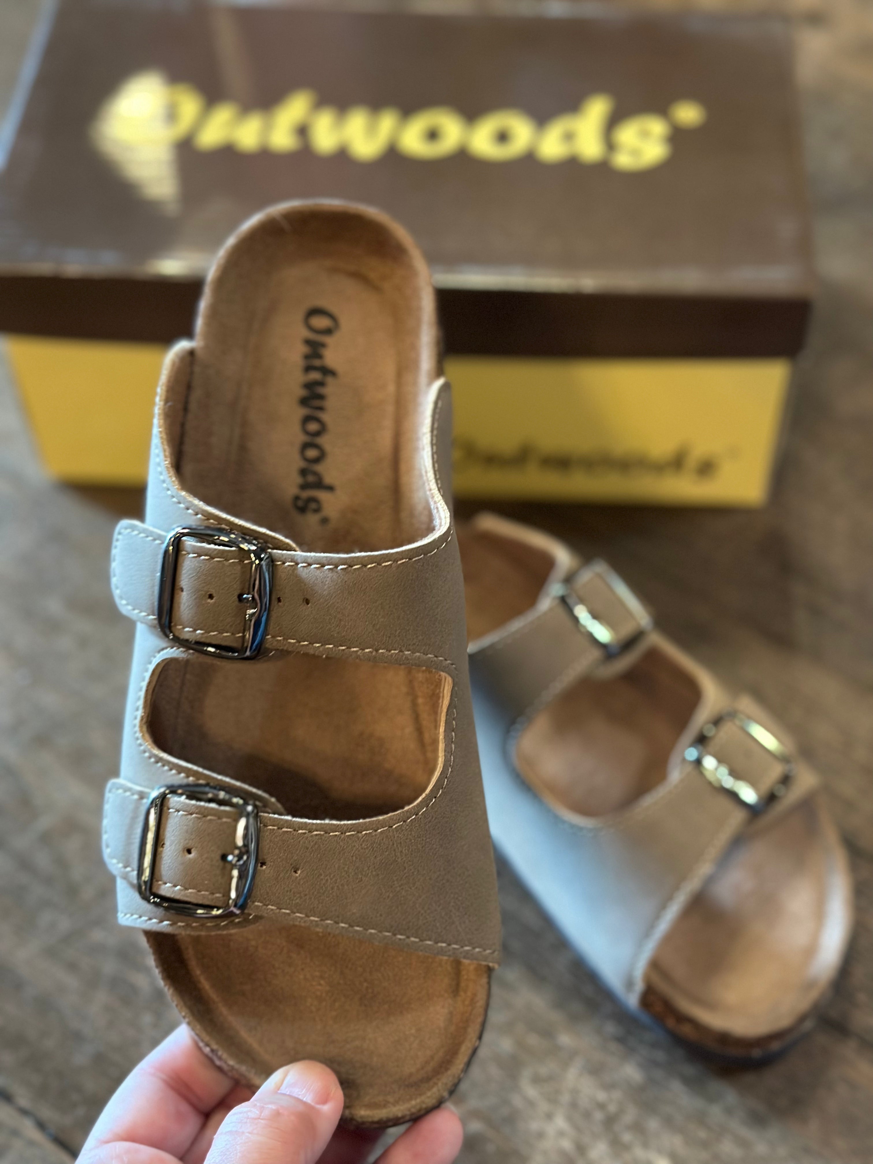 - Stella Brown Buckle Sandal