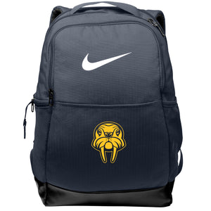 Nike Brasilia Tiger Logo Black Backpack