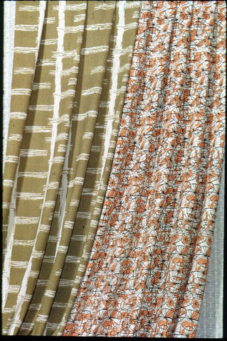 Fabric on right by Terence Conran 1954