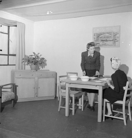 Utility Furniture Exhibition at the Building Centre, London, 1942