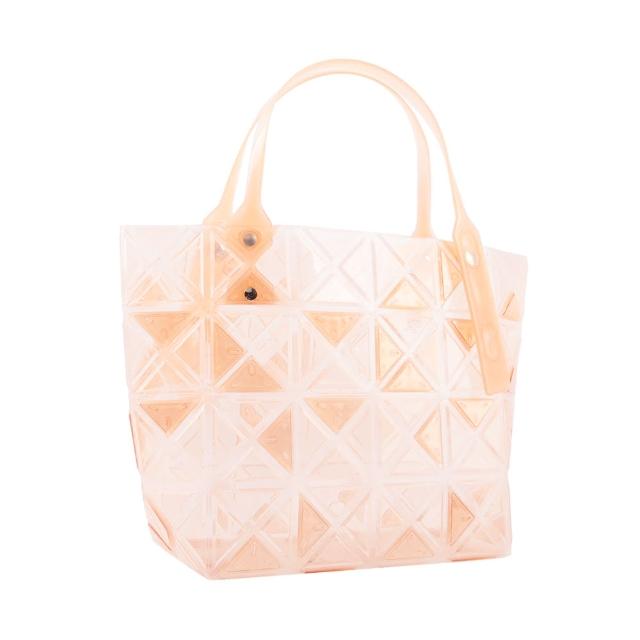 三宅一生BAO BAO ISSEY MIYAKE 透明拼图托特包大号SIZE:高348×宽464×底