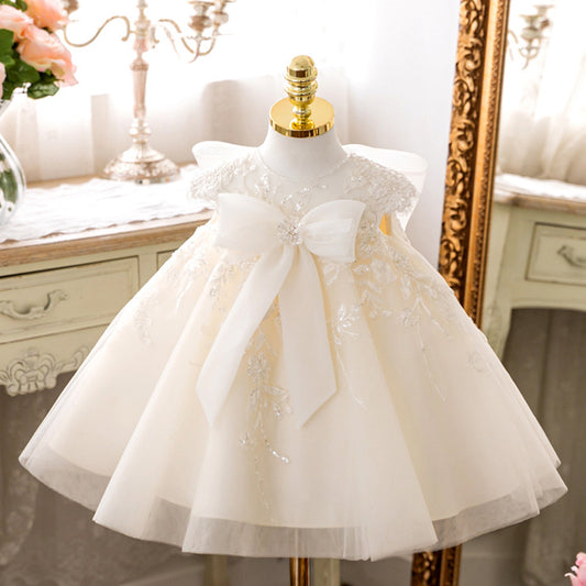 Peter Pan Collar Flower Girl Dress