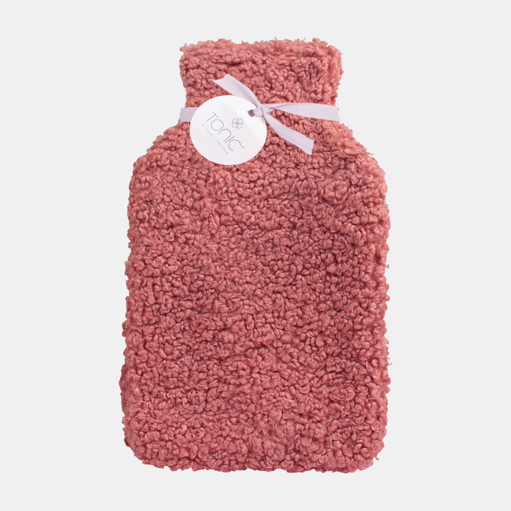 Hot Water Bottle - Boucle Clay | Tonic Australia