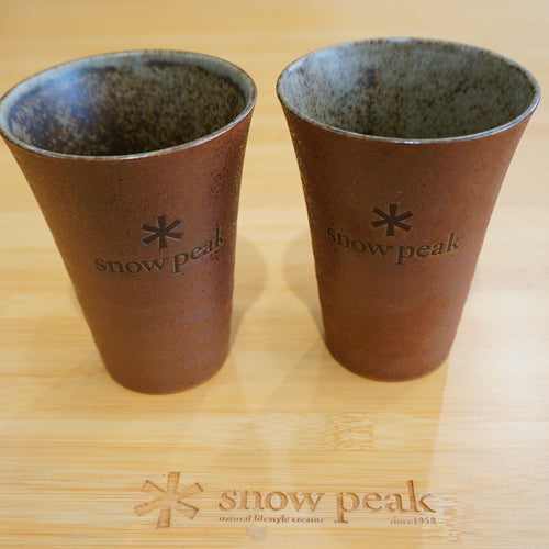 日本初のスノーピーク ノベルティ 陶器 カップ SNOWPEAK SNOW PEAK