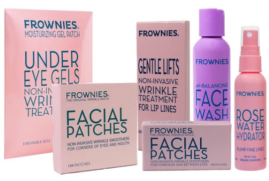 FROWNIES Facial Patches Wrinkle Remedy At Home During Lock-down