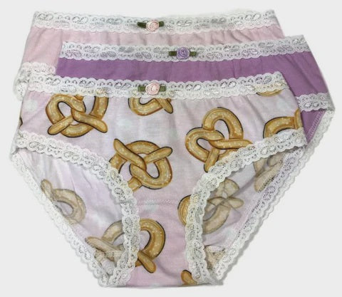 ESME 3 PACK PANTIES - ANIMAL COOKIES