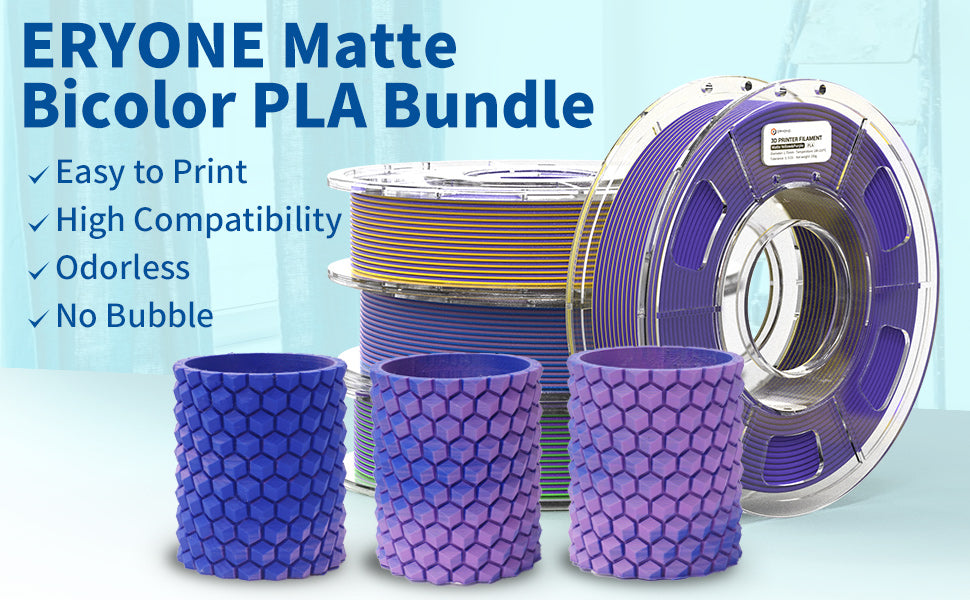 ERYONE Matte PLA Filament for 3D Printer