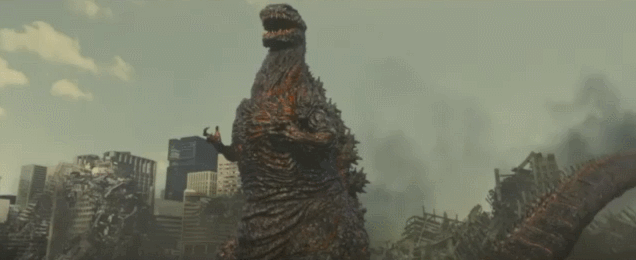 19" Inch Tall HUGE Shin 'Roaring' Godzilla Fourth Form 2016 LE TOHO Vi