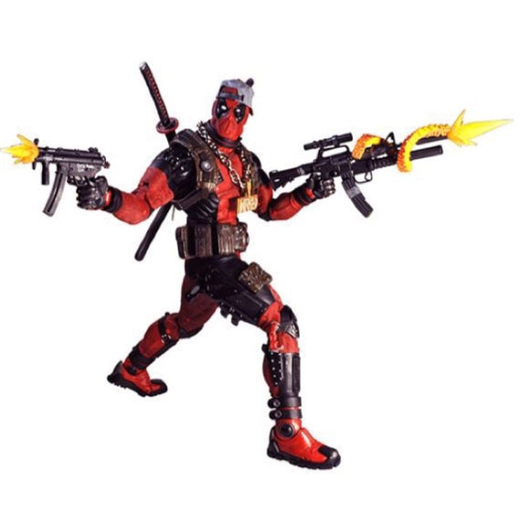 18" Inch Deadpool 'Ultimate' 1/4 Scale NECA Figure Discontinued – Collectible