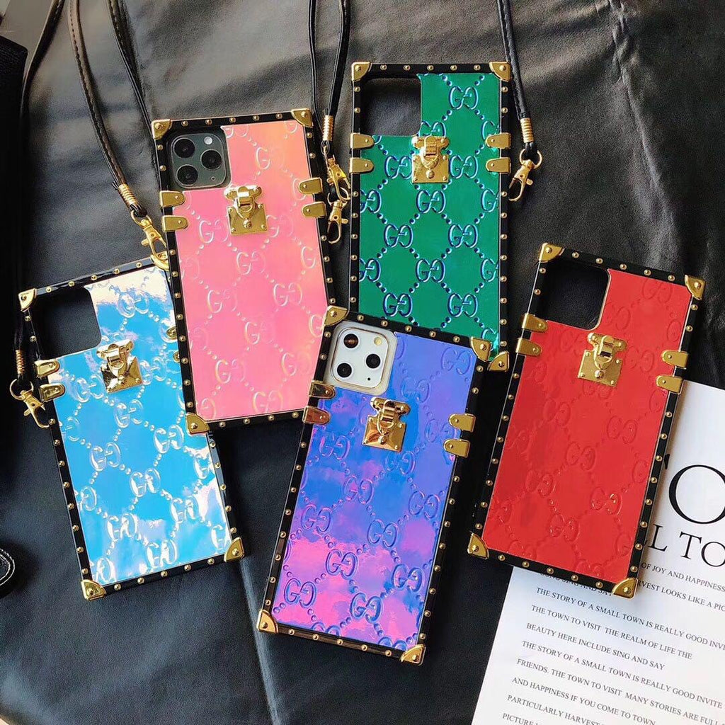 Gucci hologram trunk Case – Dopephonecases