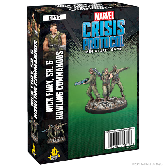 Marvel Crisis Protocol: Nick Fury Sr & the Howling Commandos [Pre-Order]