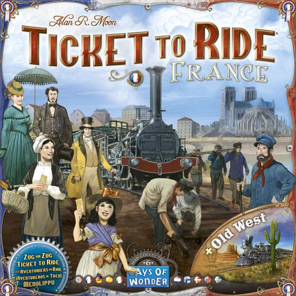 Ticket to Ride Map Collection: Volume 6 - France & Old West