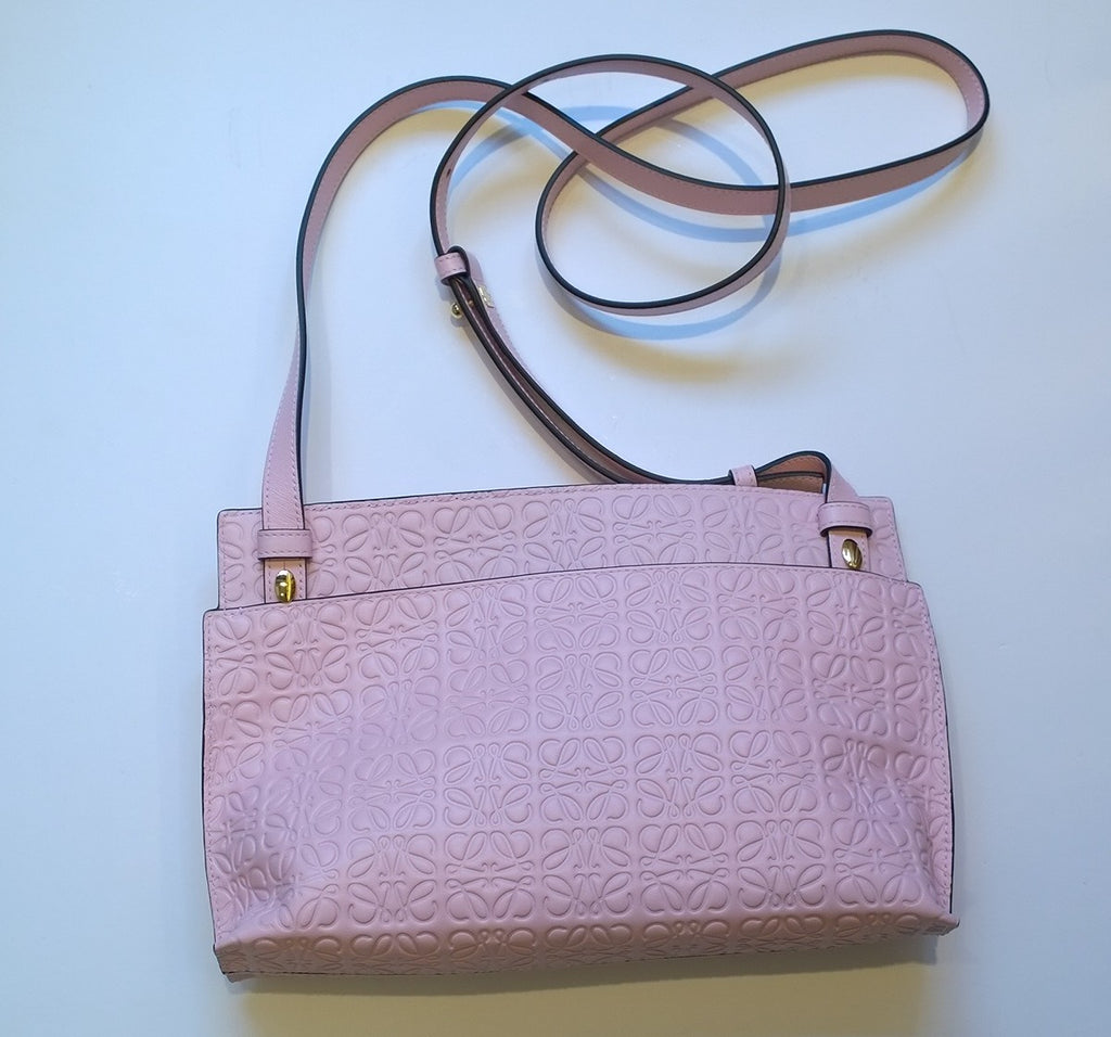 Loewe T Pouch mini Crossbody embossed 