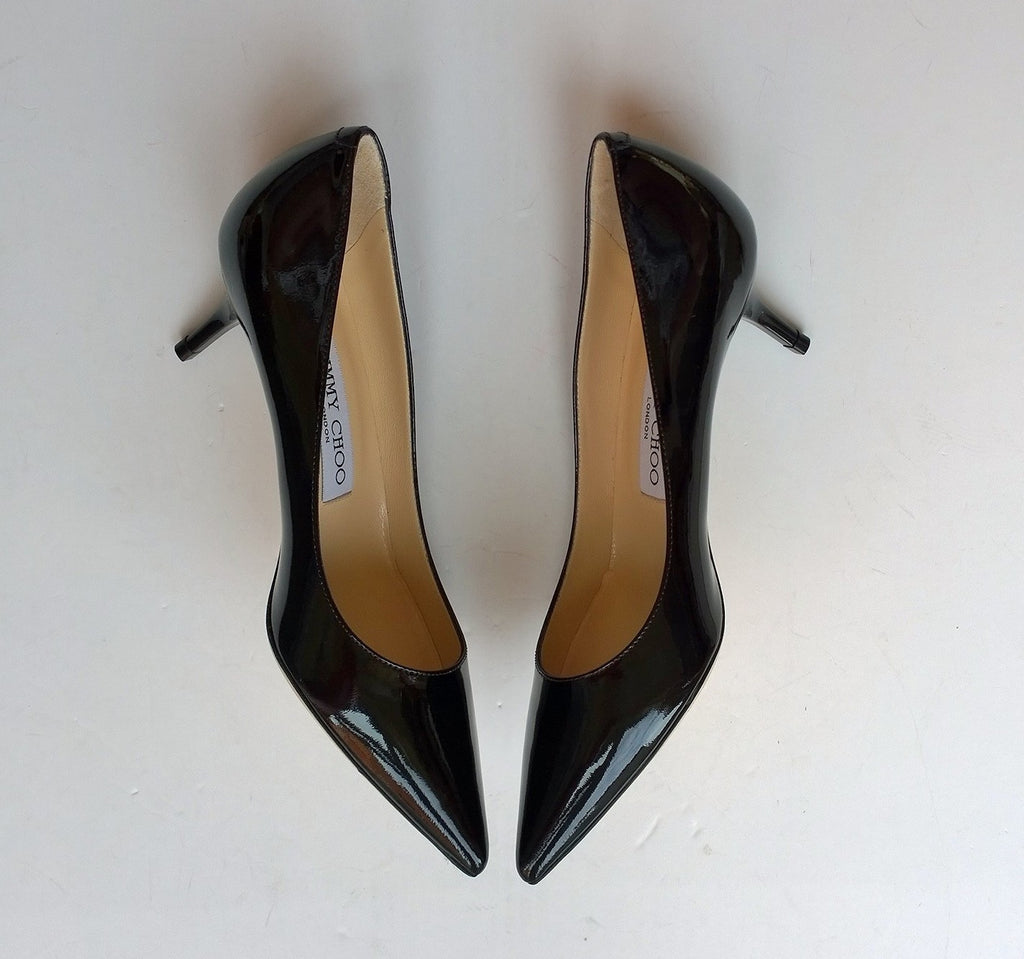 jimmy choo black pumps sale