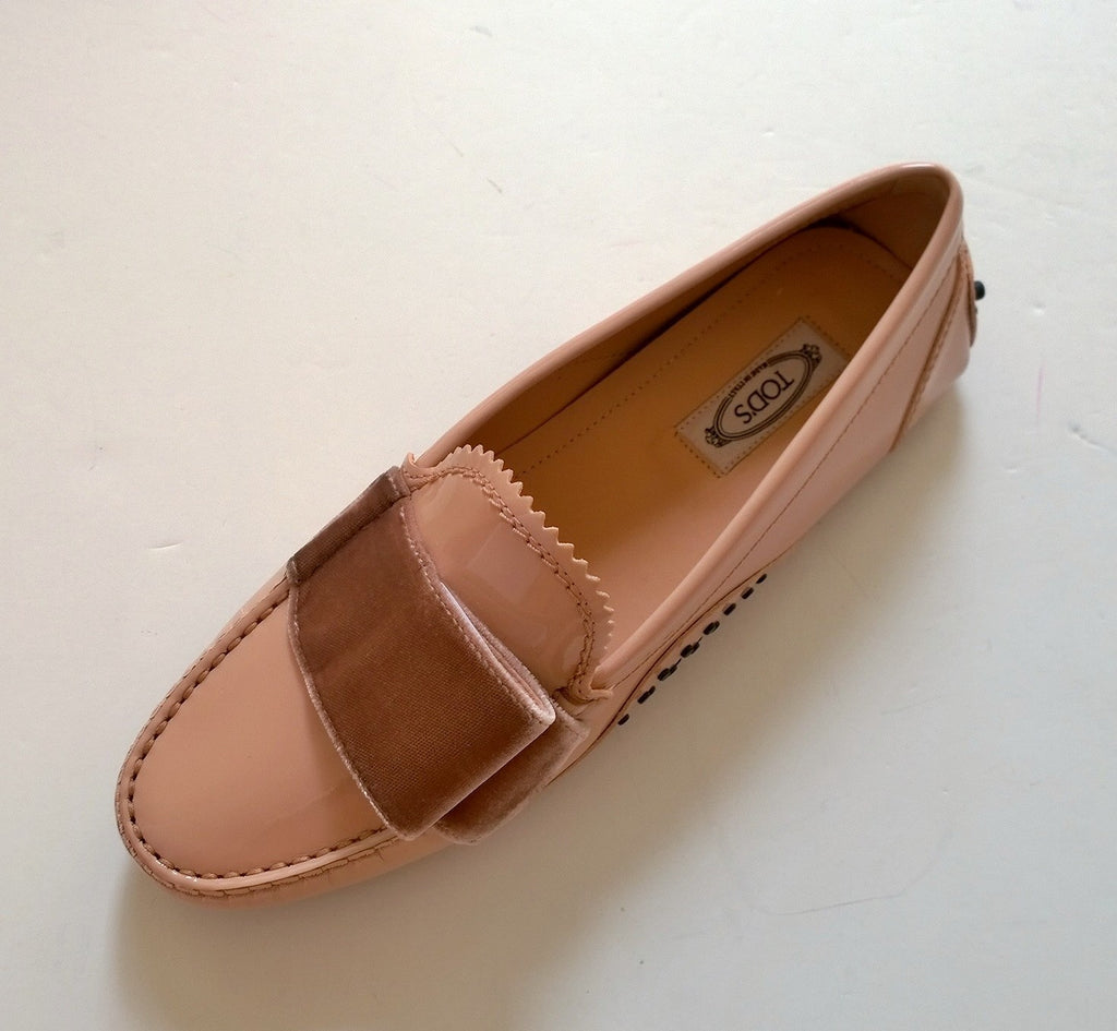 Teleurstelling stijl Eenvoud Tod's x Alessandro Dell'aqua Pink Nude Patent Loafers sale shoes with –  AvaMaria