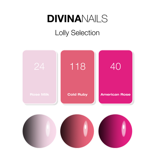 Lolly Selection - Box da 3 Semipermanenti THE GEL POLISH 8ml