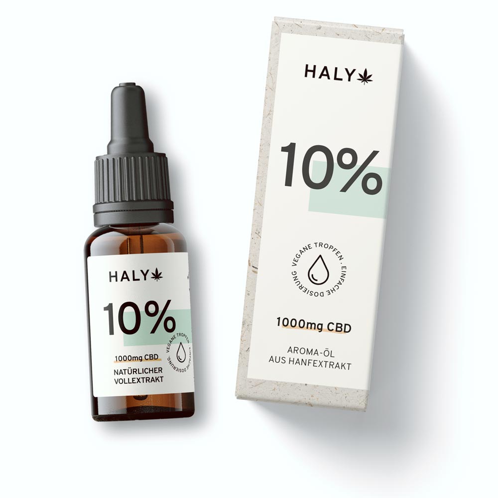 10% CBD Öl mit Pipette und Umverpackung 10% CBD Öl mit Pipette und Umverpackung