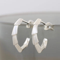 Mum hoop earrings