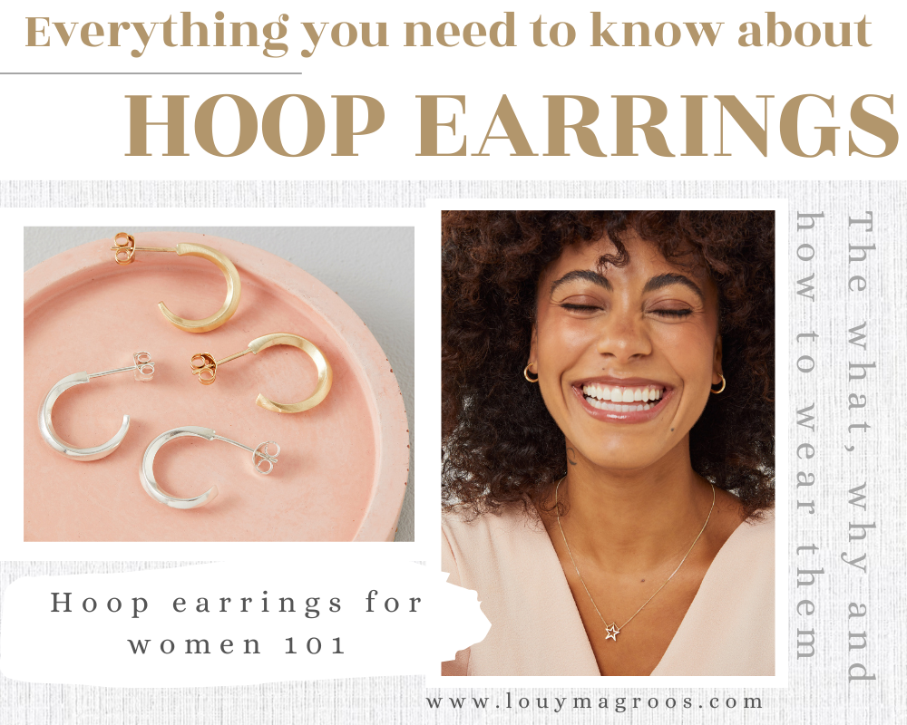 Handmade hoop earrings