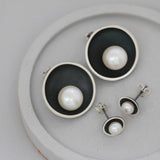 Pearl Stud Earrings