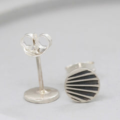 small art deco stud earrings