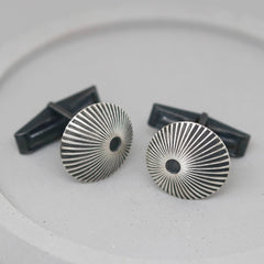 Art deco style cufflinks for Dad