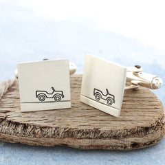 Cufflinks for car fan