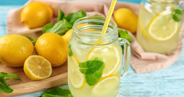Compressed lemon juice