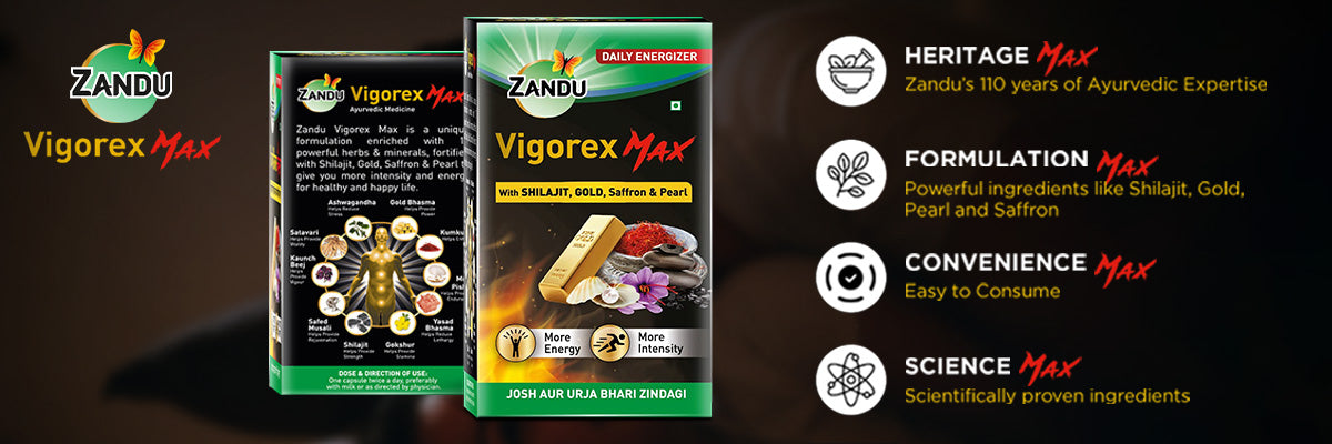 Zandu Vigorex Max Benefits 