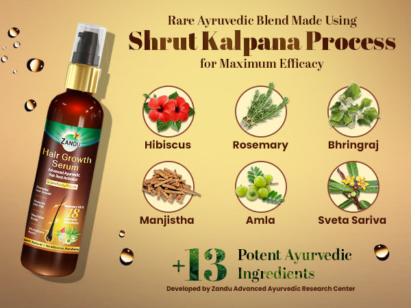 inegredient ayurvedic hair serum mob