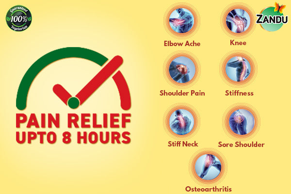 Zandu Knee Pain Relief Patch Benefits