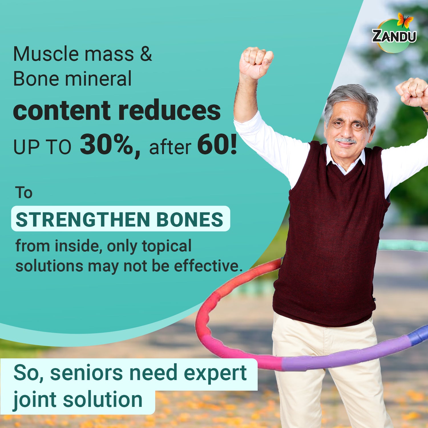 Benefits of Zandu Seniorz Tablets