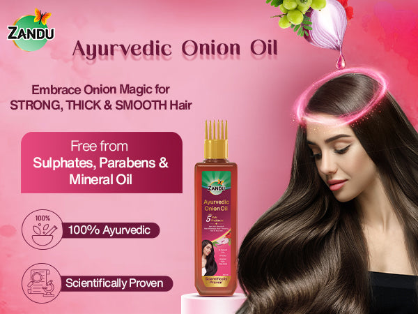 about ayurvedic onion oil