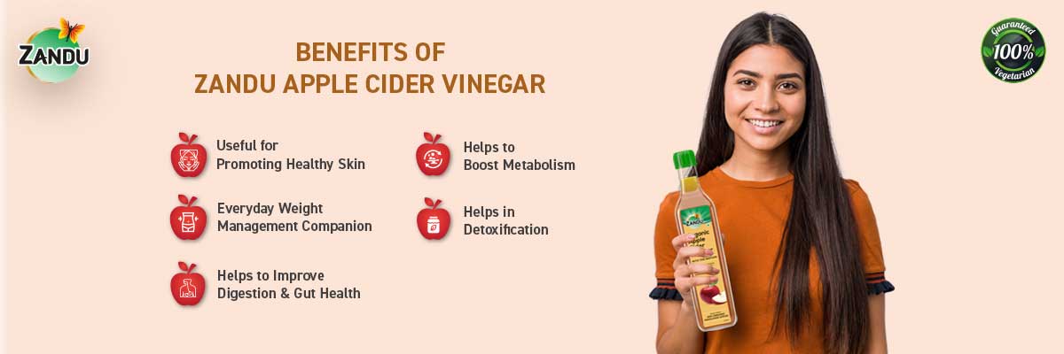 Zandu Himalayan Apple Cider Vinegar benefits