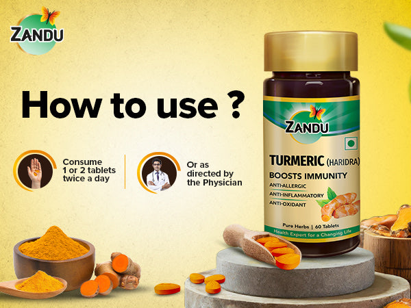 zandu how to use turmeric mob