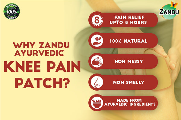 Why Choose Zandu Knee Pain Relief Patch