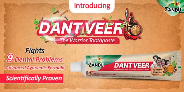 Zandu Dantveer Ayurvedic Toothpaste