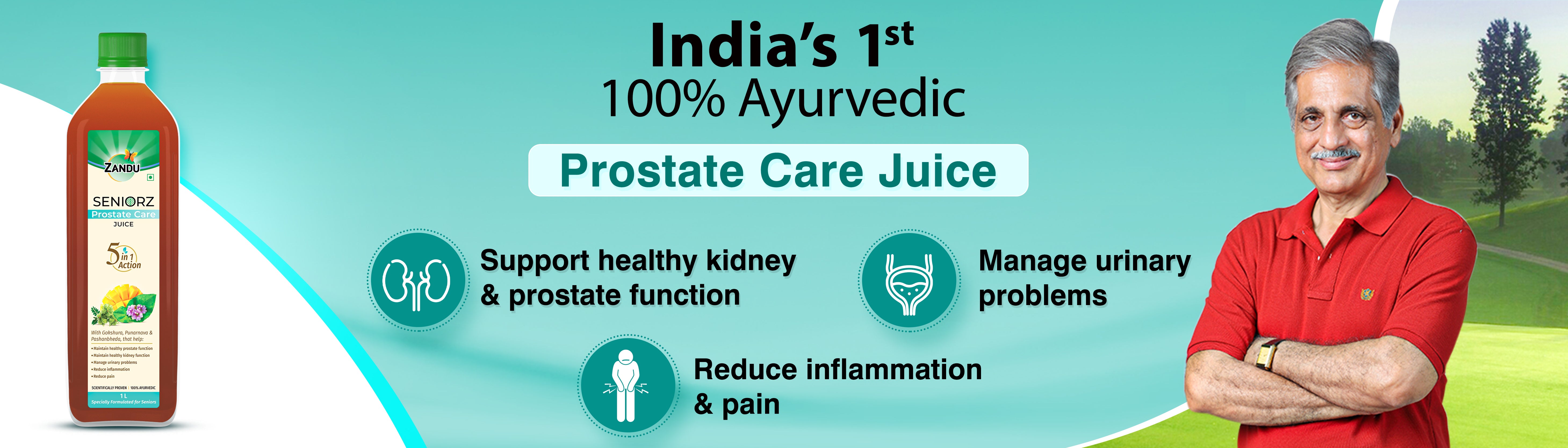 Zandu prostate care juice