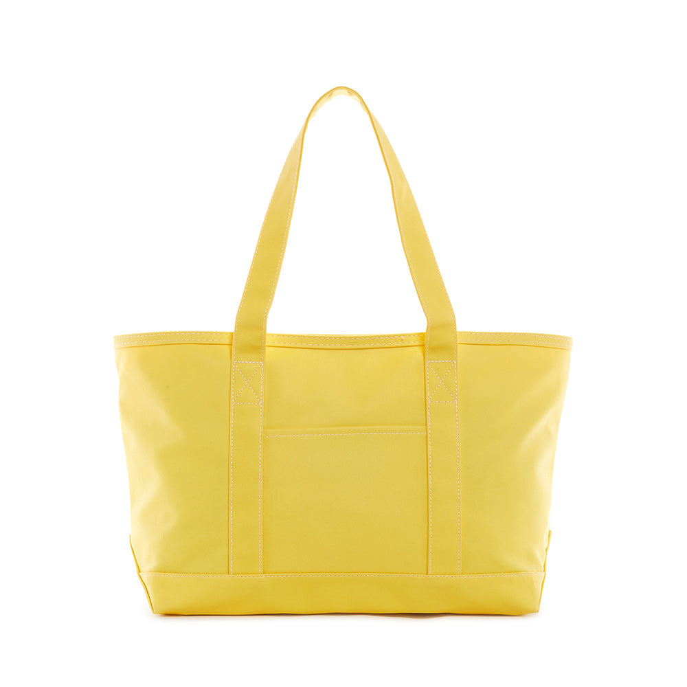 MEDIUM TOTE - COATED CANVAS DAFFODIL