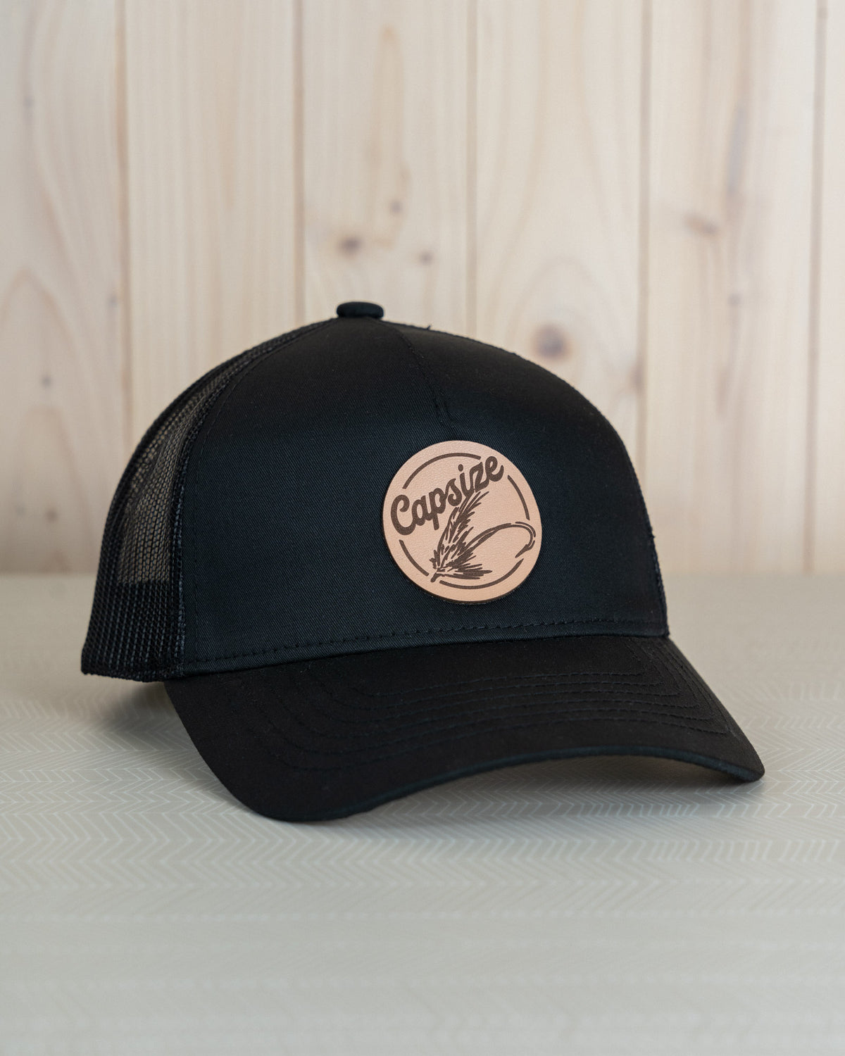 Women Vintage Trout Ponytail Trucker Fishing Hat