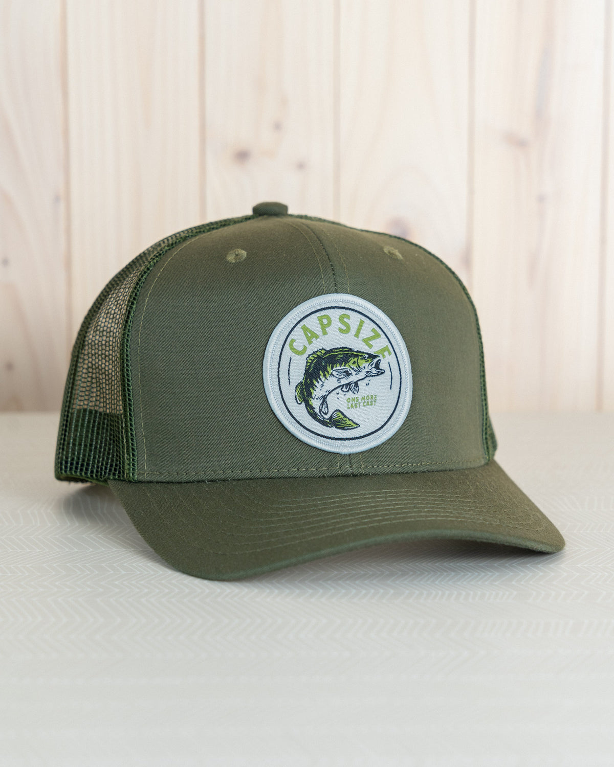 Fueled By The Adventure Coyote Trucker Fishing Hat